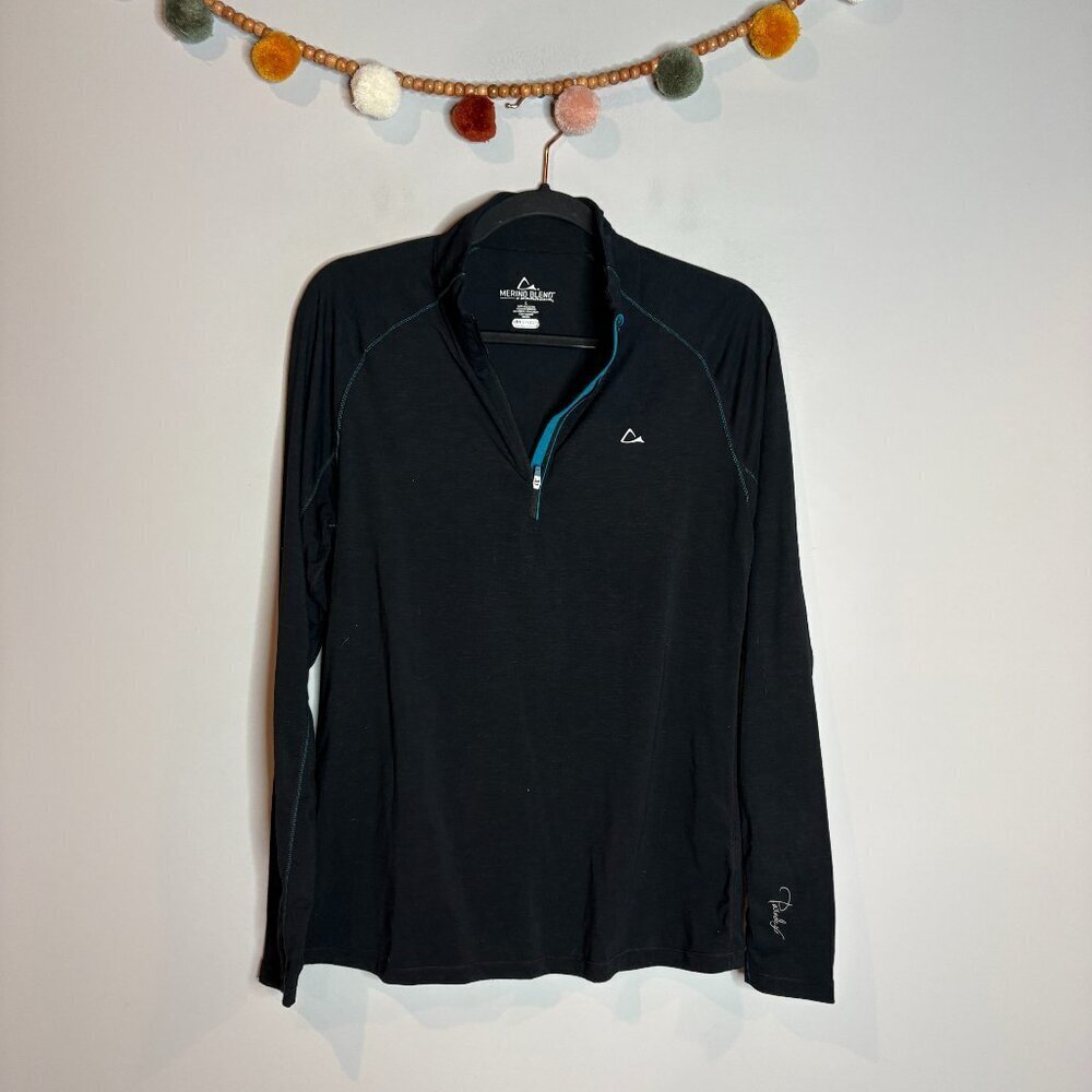 Paradox Merino Blend quarter zip base layer top
